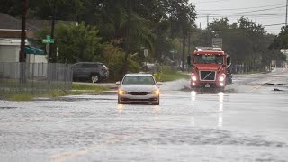 Hurricane Debby makes landfall in Florida as Category 1 storm [upl. by Noeruat986]