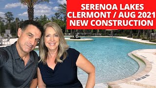 Clermont Fl  Serenoa Lakes August Update  New Construction  Disney World  Amenities [upl. by Amada]