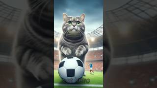 cat in football gamecatai cutecat cute [upl. by Kappel]