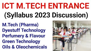 ICT MTECH ENTRANCE EXAM SYLLABUS 2023 FULL DISCUSSION [upl. by Noeht420]