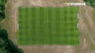 Stevenage Training Ground Drone Footage [upl. by Behlke]