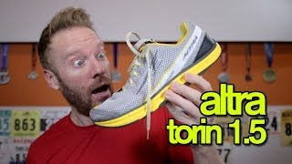 ALTRA TORIN 15 REVIEW  The Ginger Runner [upl. by Arymas]