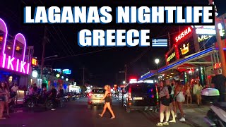 Touring Laganas Beach Nightlife What Really Goes Down at Night [upl. by Whitcomb]