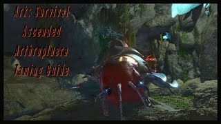 Arthropluera Taming Guide  Ark Survival Ascended [upl. by Colene]