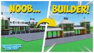 5 Entrance Designs for Theme park Tycoon 2 With Gamepasses [upl. by Kcirttap]