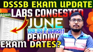 DSSSB EXAM DATE UPDATE 😕  LAB CONGESTED⚠️ DSSSB LDC MTS EXAM DATE 2024  OFFICIAL NOTICE [upl. by Ajay]