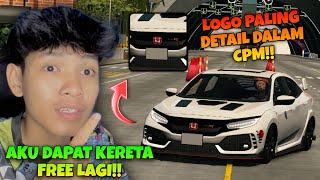 KERETA PALING DETAIL DALAM CPM  DAPAT FREE JE  Car Parking Multiplayer [upl. by Jo Ann]