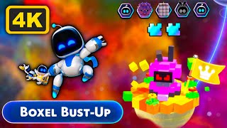 Boxel BustUp – All Bots  Puzzle Pieces Walkthrough I Astro Bot 4K [upl. by Keyes]