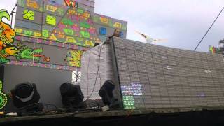 Azax Syndrom  Cutting Edge Science Punchline Rmx live  metagenesis 7 18022012 GDL Mexico HD [upl. by Anelim697]