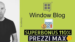 SUPERBONUS INFISSI LIMITI DI SPESA ecco i prezzi massimi ma anche unitari per i tuoi serramenti [upl. by Weed]