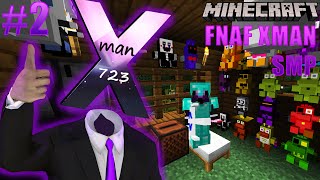 Minecraft FNAF Xman SMP  Adventuring Off Into The Flipside Part 2 [upl. by Lacagnia]