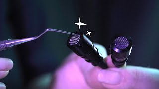 ASMR Eardrum Scratching 👂💘Close Intense Ear Tapping [upl. by Ainorev]