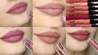 ტუჩსაცხების კოლექცია  Matt Lipstick Collection [upl. by Rebmik]