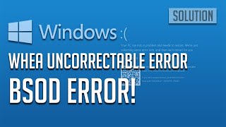 How to fix WHEAUNCORRECTABLEERROR in windows 10 [upl. by Shipley702]