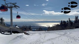 Ski trip to Mont Sainte Anne Québec [upl. by Erdnaxela]