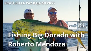 Fishing Big DORADO with our friend Roberto Mendoza and Captain Kalin fishing marlin fish pesca [upl. by Verene]