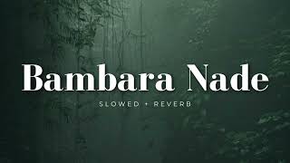 Bambara Nade Nihanda Gamane  Slowed  Reverb  Variation [upl. by Esiole787]