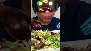 Spam Musubi ASMR shorts mukbang asmr foodie foodlover eating youtubeshorts food yummy [upl. by Nnylhtak70]