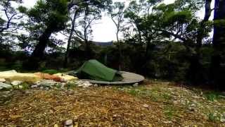 Bugiga Hiker Camp  Lake Bellfield  Timelapse [upl. by Suanne]