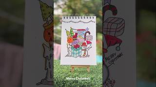 Christmas doodle art 8 satisfying How to draw doodle art in Tamil doodle doodling [upl. by Taro]