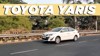 2018 Toyota Yaris Review in India Should you buy one [upl. by Jodie]