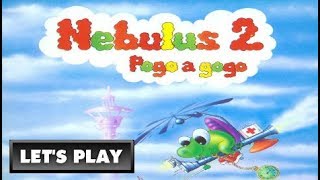 LETS PLAY NEBULUS 2 AMIGA  With Commentary [upl. by Naamana]