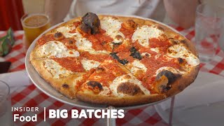 How New York’s Best Pizzeria Makes 140000 Pizzas In Its CoalFired Oven Every Year  Big Batches [upl. by Nilrak]