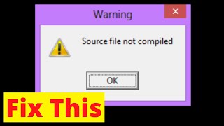 fix source file not compiled Dev App  DevC English [upl. by Harding]