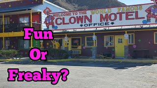 Americas Most Haunted Motel Clown Motel Tonopah NV [upl. by Onibas]