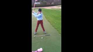 Erin at Sonning Golf Club Driving Range [upl. by Rosati]