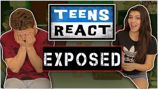 EXPOSING THE TEENS REACT CAST [upl. by Dadirac]