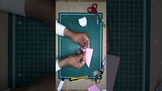 easy Paper craft ideaspaper ball  Cute gift ideas diy craft handmade art papercraft shorts [upl. by Acimahs966]