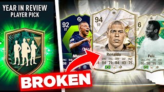 What do you get from 40 x Broken Icon Year In Review Player Pick Packs [upl. by Acinahs7]