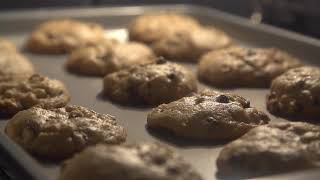 Baking Cookies 🍪4K Fast Baking Time Lapse [upl. by Fitzger]