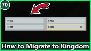 D6770 How to Migrate to Other Kingdom  Viking Rise Tips [upl. by Llehcar825]