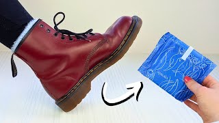 How to Break in Doc Martens PAINLESSLY for FREE amp overnight method [upl. by Aneeh]