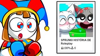 Pomni TESTOU os JOGOS de SPRUNKI no Roblox [upl. by Stanfill136]