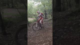 Trials bike riding Devon’s bikersrest section trials alpinestars renthal michelin grips s3 [upl. by Levina]