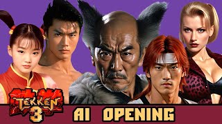 Tekken 3 opening as movie stills  generated with AI [upl. by Lindemann]