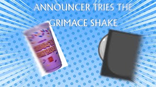 BFDI Announcer tries the grimace shake [upl. by Anelec329]