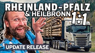 🔴 ETS2 RheinlandPfalz amp Heilbronn Update Release  Herr Löblich LIVE [upl. by Sedberry445]