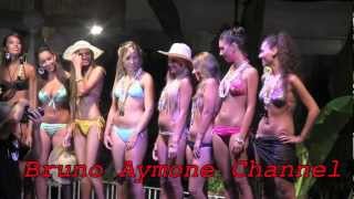 BRUNO AYMONE CHANNEL  MISS ONDINA BLU 2012 SFILATA YAMAMAY [upl. by Eetnahc]