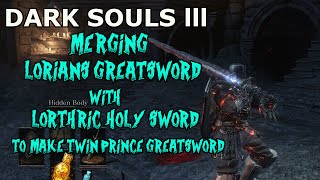 DARK SOULS 3 Twin Princes Greatsword Boss Weapon [upl. by Renita]