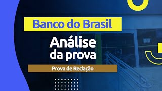 Correção da Prova  Concurso Banco do Brasil 2021  Redação [upl. by Neffirg]