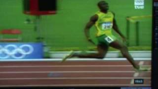 USAIN BOLT  9quot69 WR SLOW MOTION [upl. by Thorma]