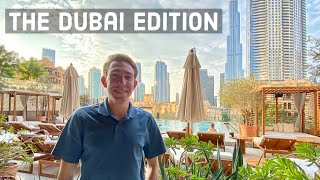 The Dubai EDITION Hotel amp Room ReviewTour One of The Most Luxurious Hotels In Dubai [upl. by Nnylaehs]