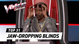 Blind Auditions that make your JAWS DROP on The Voice [upl. by Ayin305]