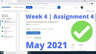 Introduction to Data Science in Python  Week 4  Assignment 4 Coursera  University of Michigan [upl. by Karlow38]