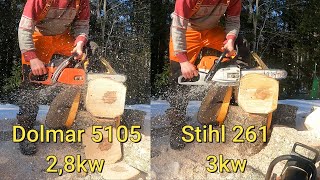 Stihl Vs DolmarMakita  Ja vähän laipan huoltoa [upl. by Enairda234]