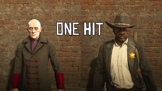 RDR2  NPCs That Kill You in One Hit [upl. by Wedurn425]